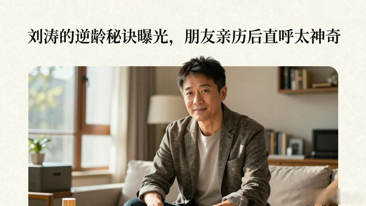 刘涛的逆龄秘诀曝光，朋友亲历后直呼太神奇